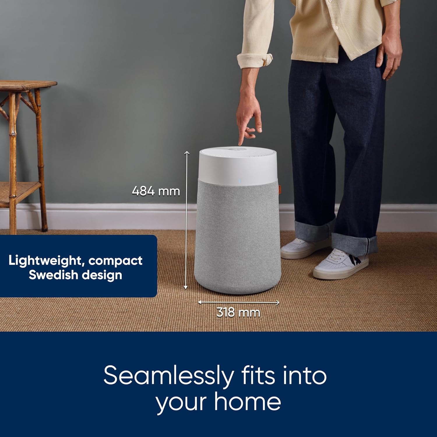 Blueair Blue Max 3350i HEPASilent™, Wi-Fi Enabled for Medium to Large Rooms | up to 47 m² / 500 sqft