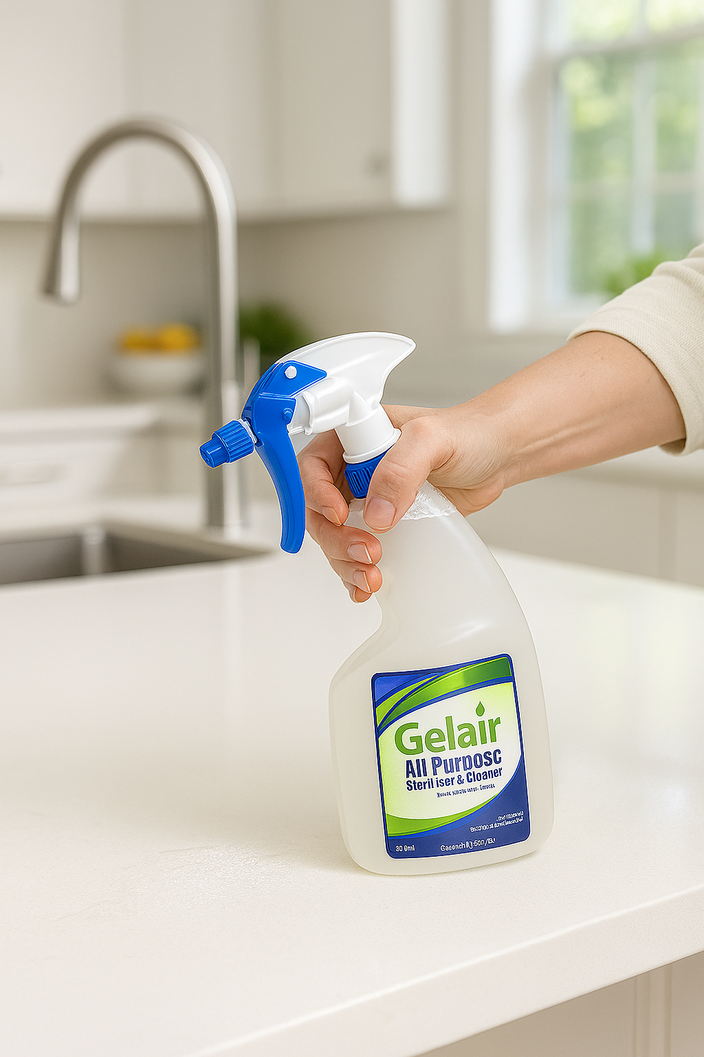 Gelair™ All-Purpose Steriliser & Cleaner | Kills 99.9% Germs, Mould & Bacteria with Tea Tree Oil