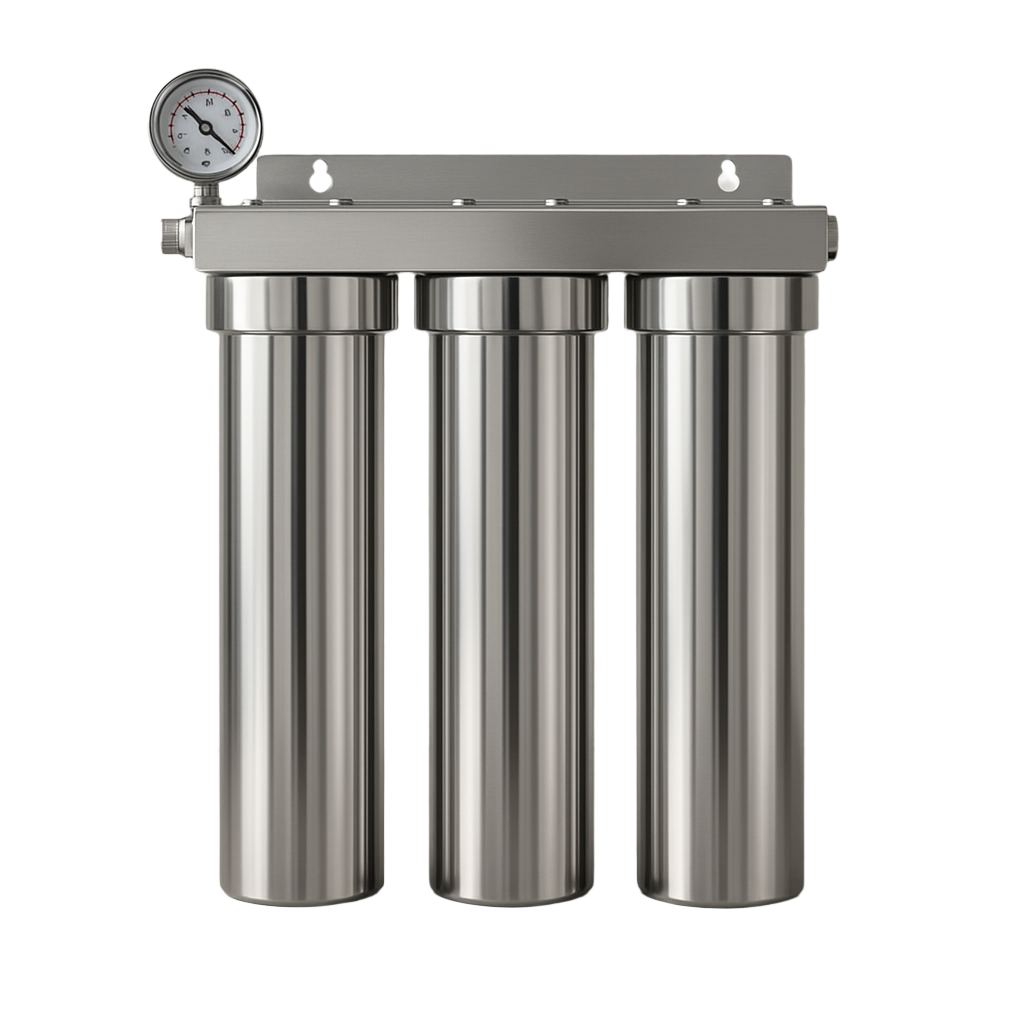 Waterclub SteelGuard Pro 3-Stage Under-Sink Water Purifier