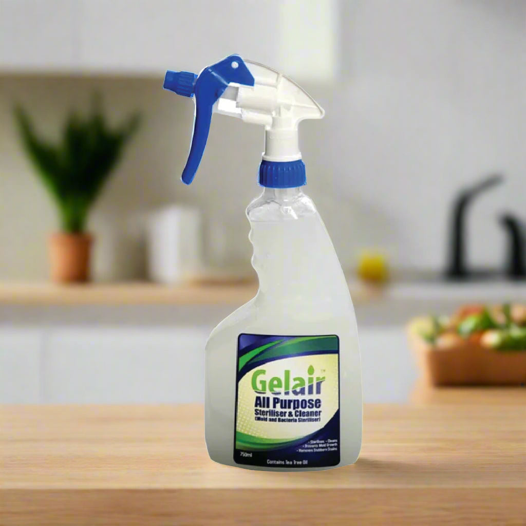 Gelair™ All-Purpose Steriliser & Cleaner | Kills 99.9% Germs, Mould & Bacteria with Tea Tree Oil