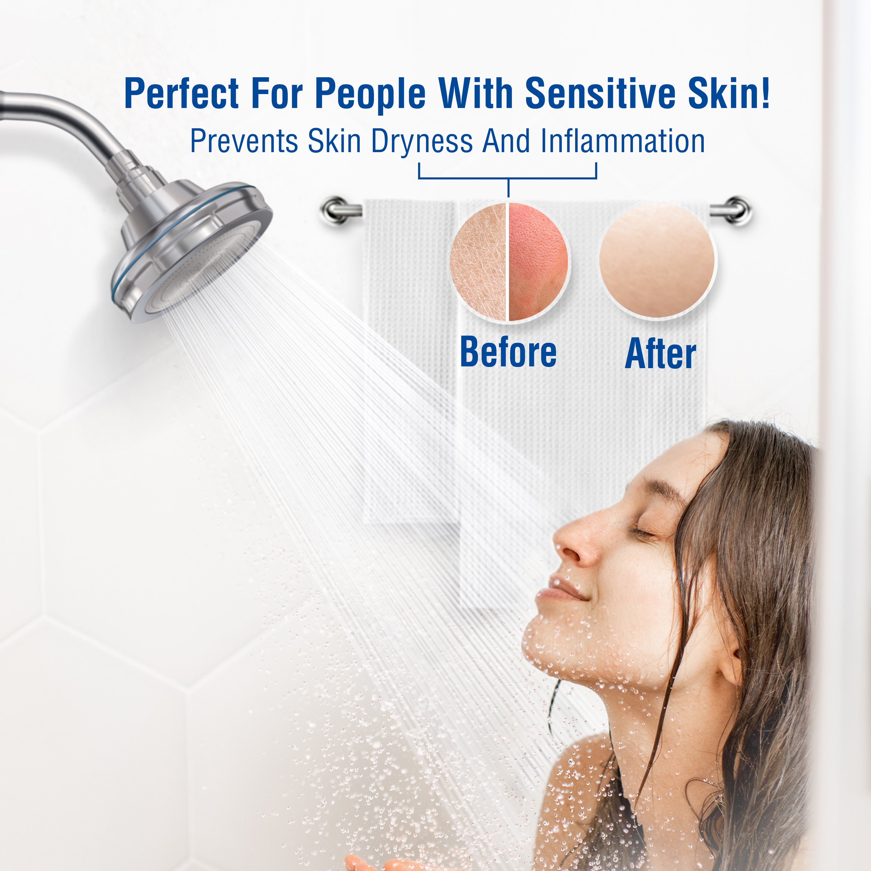 blu Ionic Shower Filter benefit