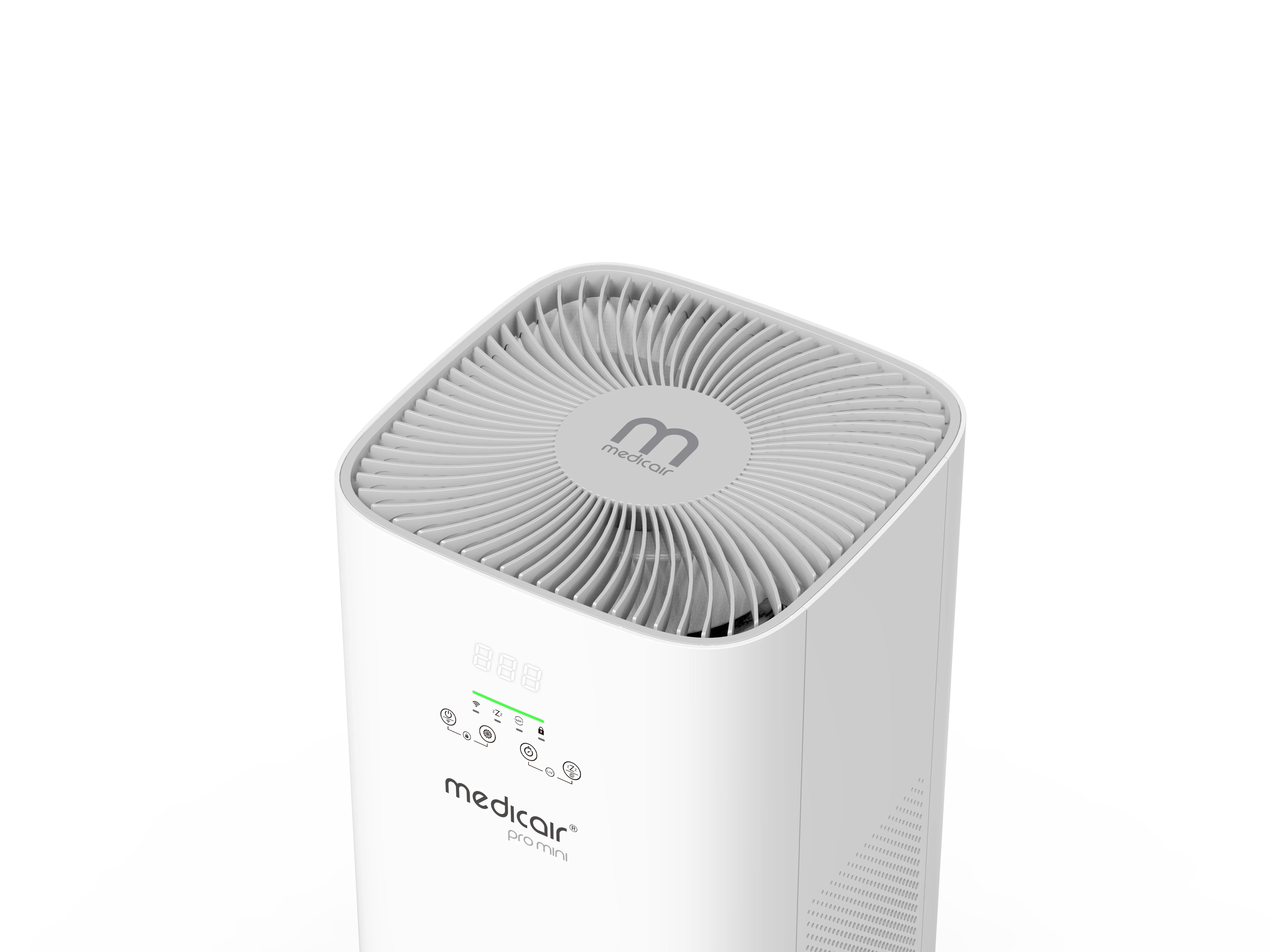 MedicAir PRO Mini Air Purifier (White)