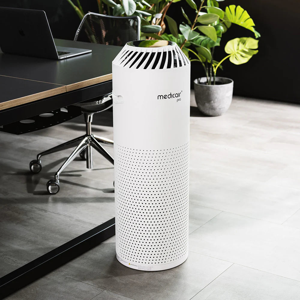 MedicAir Pro Max Air Purifier (White/Black)