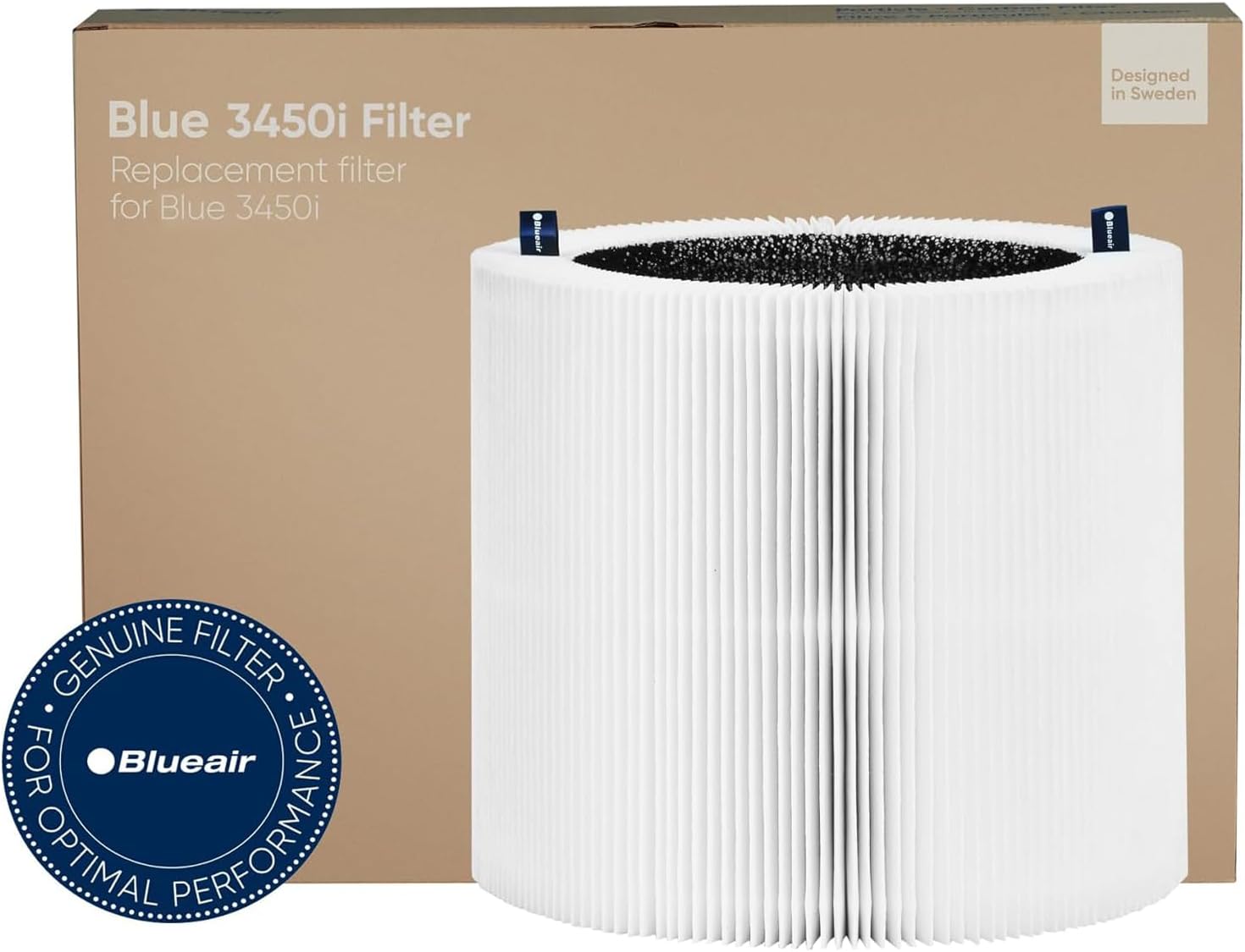 Blueair HEPASilent Replacement Filter for Blue Pure 3450i Air Purifier