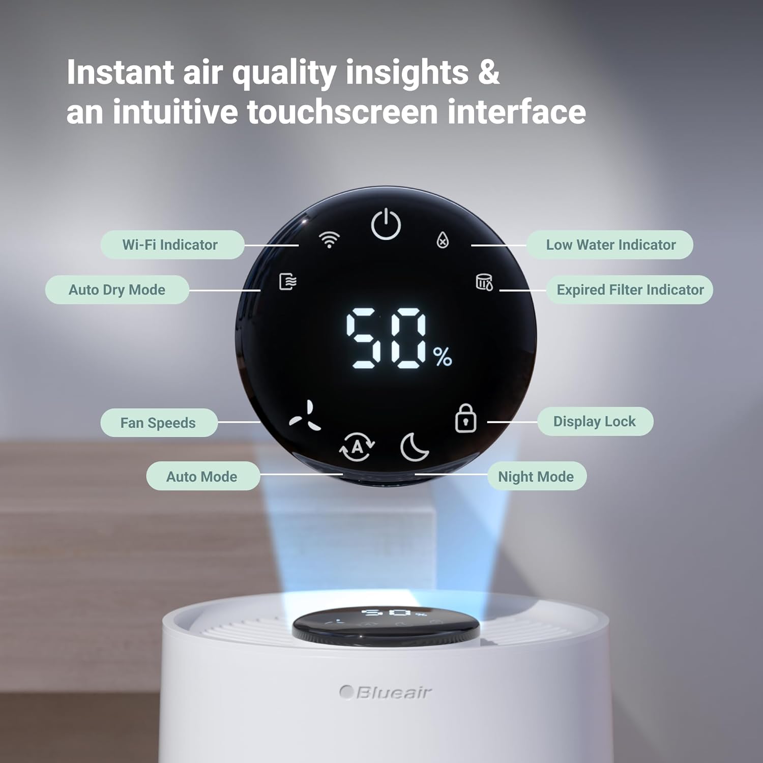 Blueair InvisibleMist H35i Air Humidifier