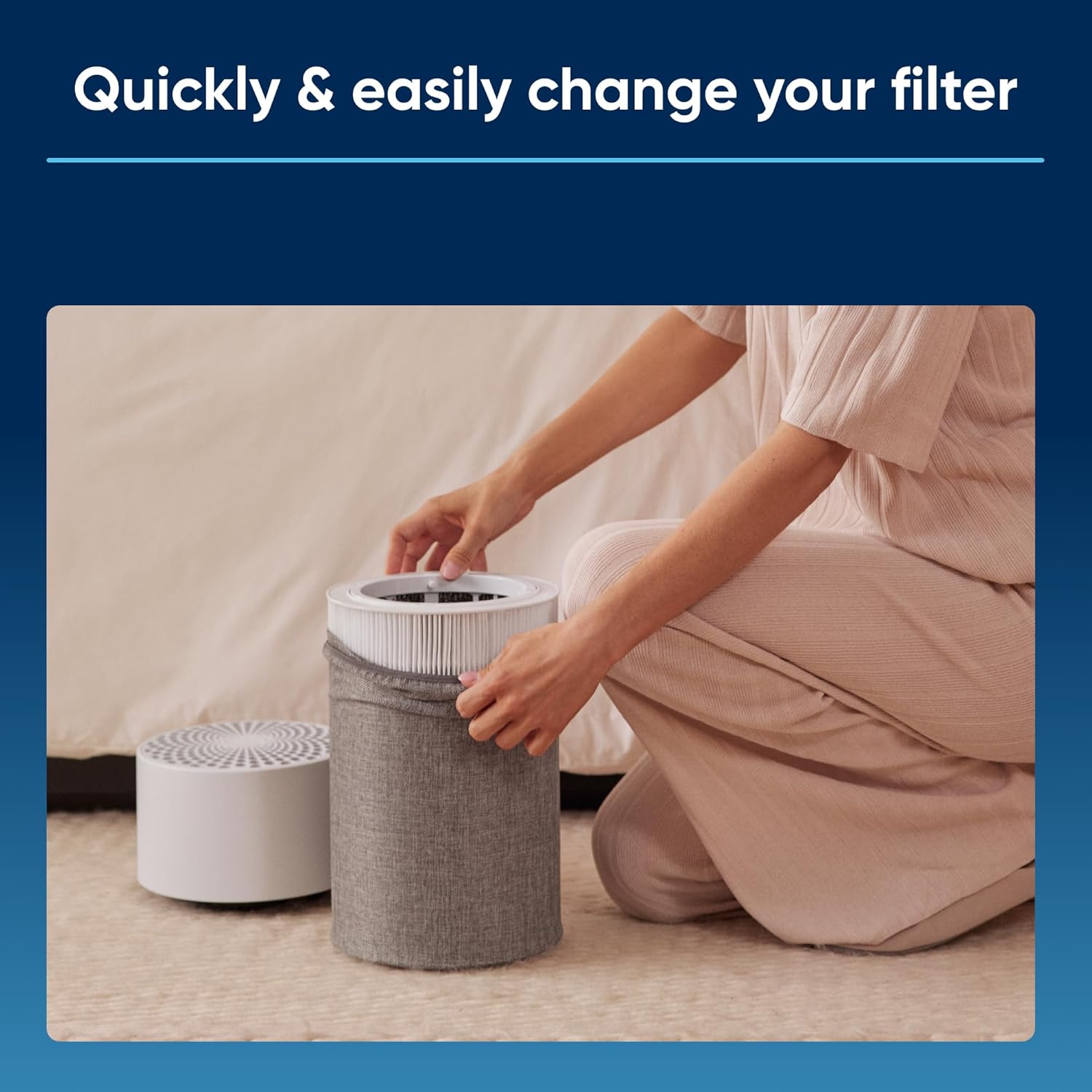 Blueair HEPASilent Replacement Filter for Blue Pure 511i Max Air Purifier