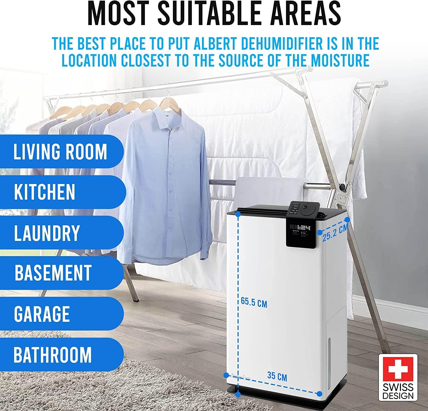 Stadler Form Albert Dehumidifier 20L