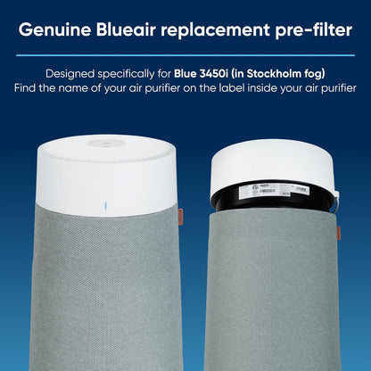 Blueair Prefilter Fabric Cover for Blue Max 3450i - Green