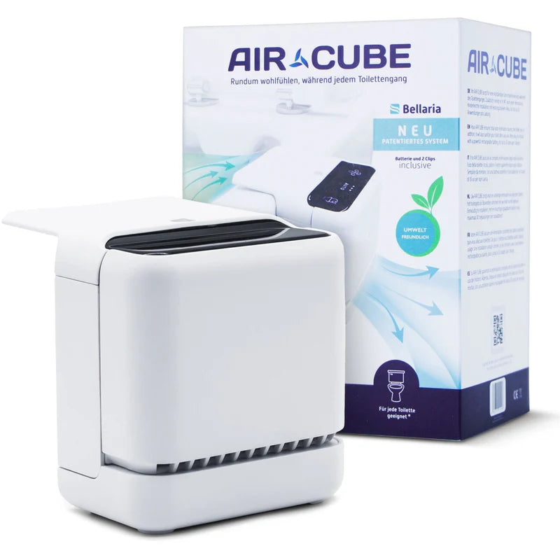 Bellaria Air Cube – Bathroom Air Purifier & Toilet Odor Neutralizer