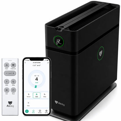 Airdog X1D - 2-in-1 Air Purifier and Sanitizer for Small Spaces - up to 20 m² / 215 sqft