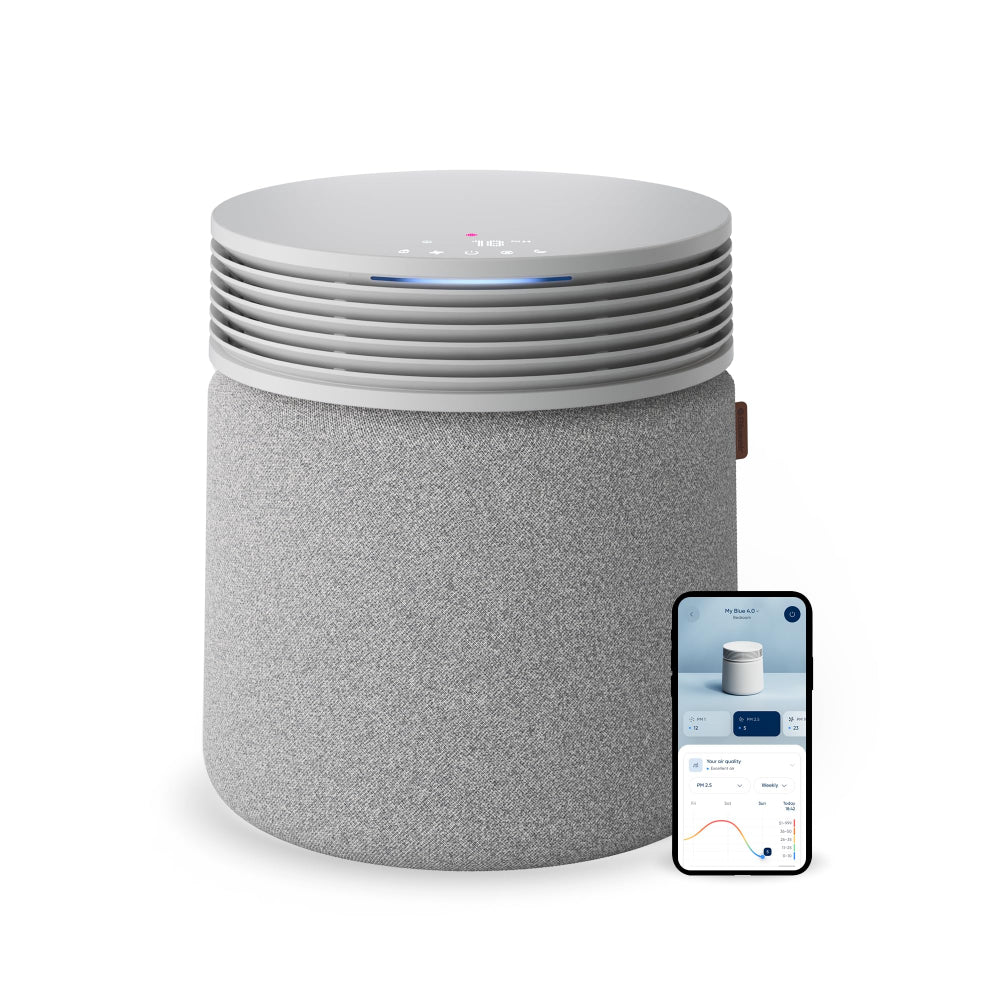 Blueair Blue 4.0 Air Purifier – Large to Extra-Large Rooms – Light Grey