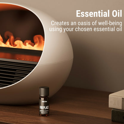 Stadler Form Erik Fan Heater Aroma Diffuser & Electric Fireplace
