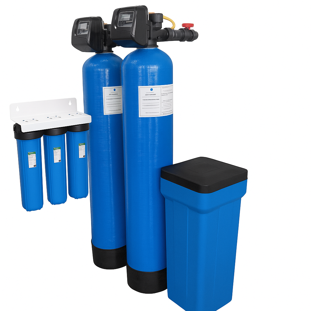 Waterclub Total Care Water Purifier with Water Softener | Whole House Filtration System