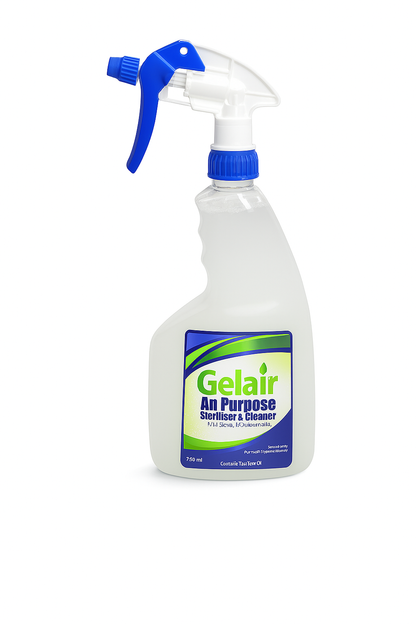 Gelair™ All-Purpose Steriliser & Cleaner | Kills 99.9% Germs, Mould & Bacteria with Tea Tree Oil