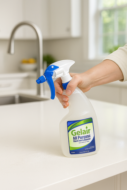 Gelair™ All-Purpose Steriliser & Cleaner | Kills 99.9% Germs, Mould & Bacteria with Tea Tree Oil