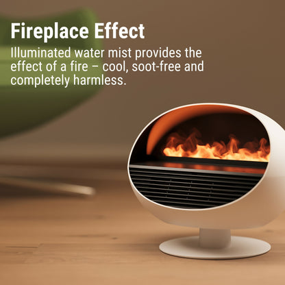 Stadler Form Erik Fan Heater Aroma Diffuser & Electric Fireplace