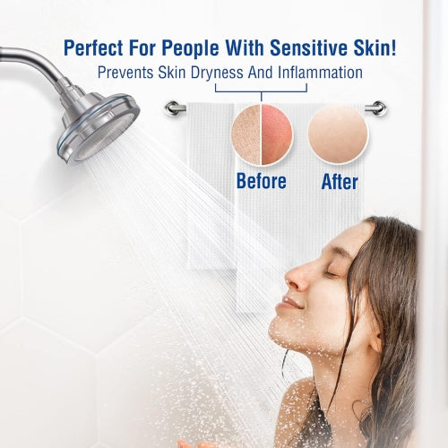 Blu Ionic Head and Shower Filter - Wall Mount - Chrome