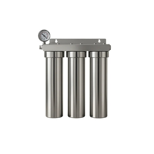 Waterclub SteelGuard Pro 3-Stage Under-Sink Water Purifier