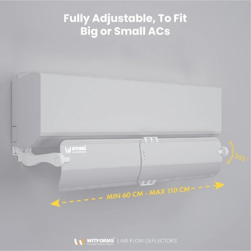 Witforms Premium Split AC Air Deflector