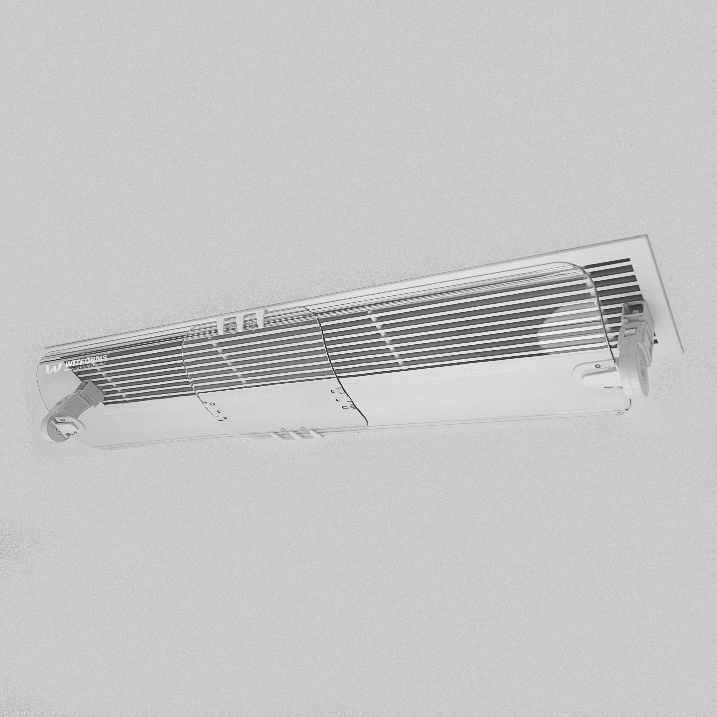 Witforms Central AC Linear Diffuser Air Deflector – 360° Adjustable Draft Shield for Centralized Duct AC (60–110cm)