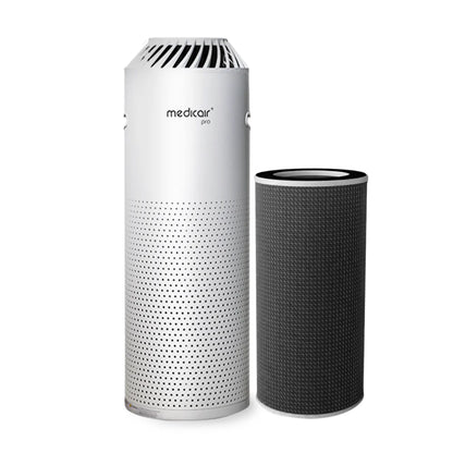 MedicAir Pro Max Air Purifier (White/Black)