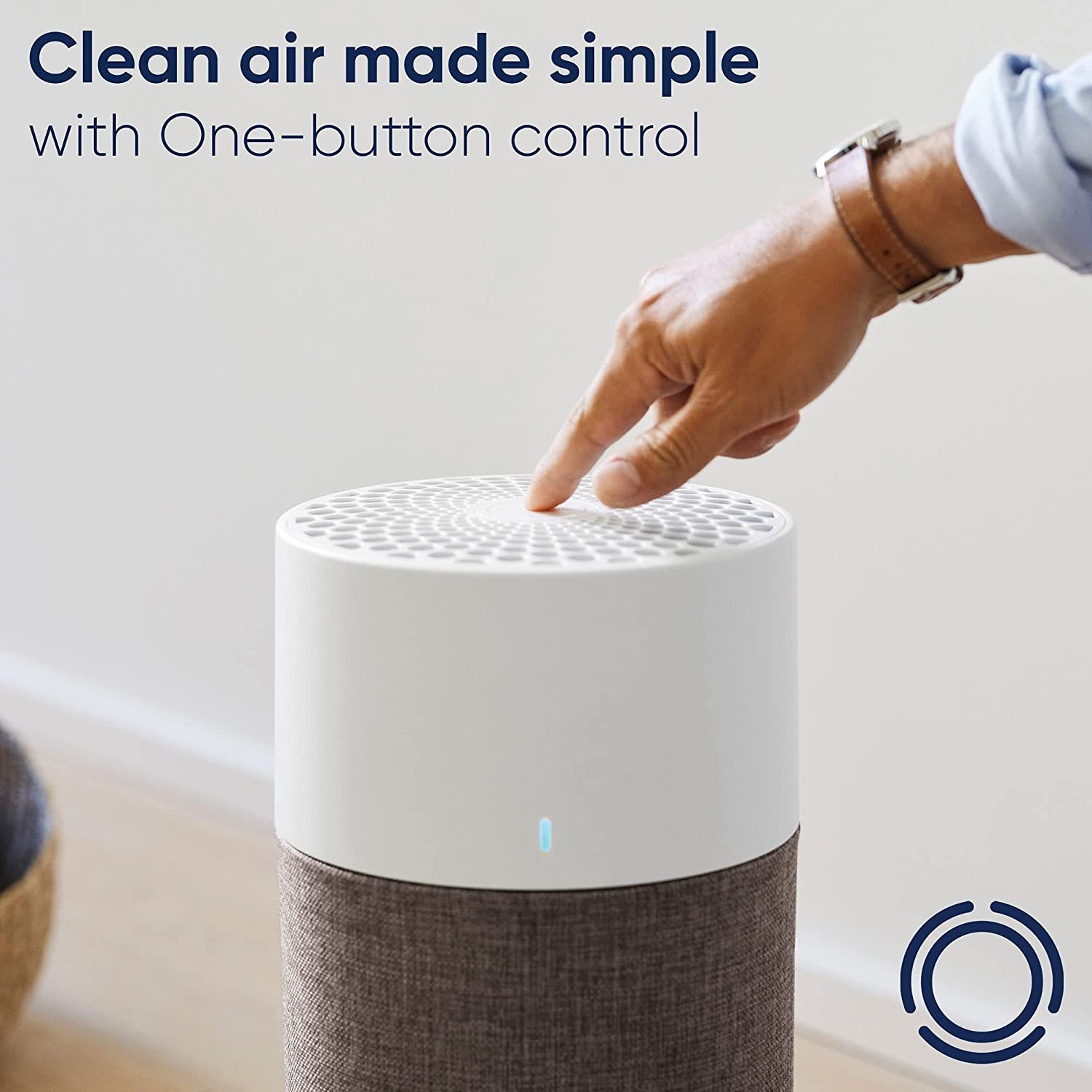 Blueair - Blue 3410 Air Purifier 36m2 | Kills germs and removes allergens, dust, and molds