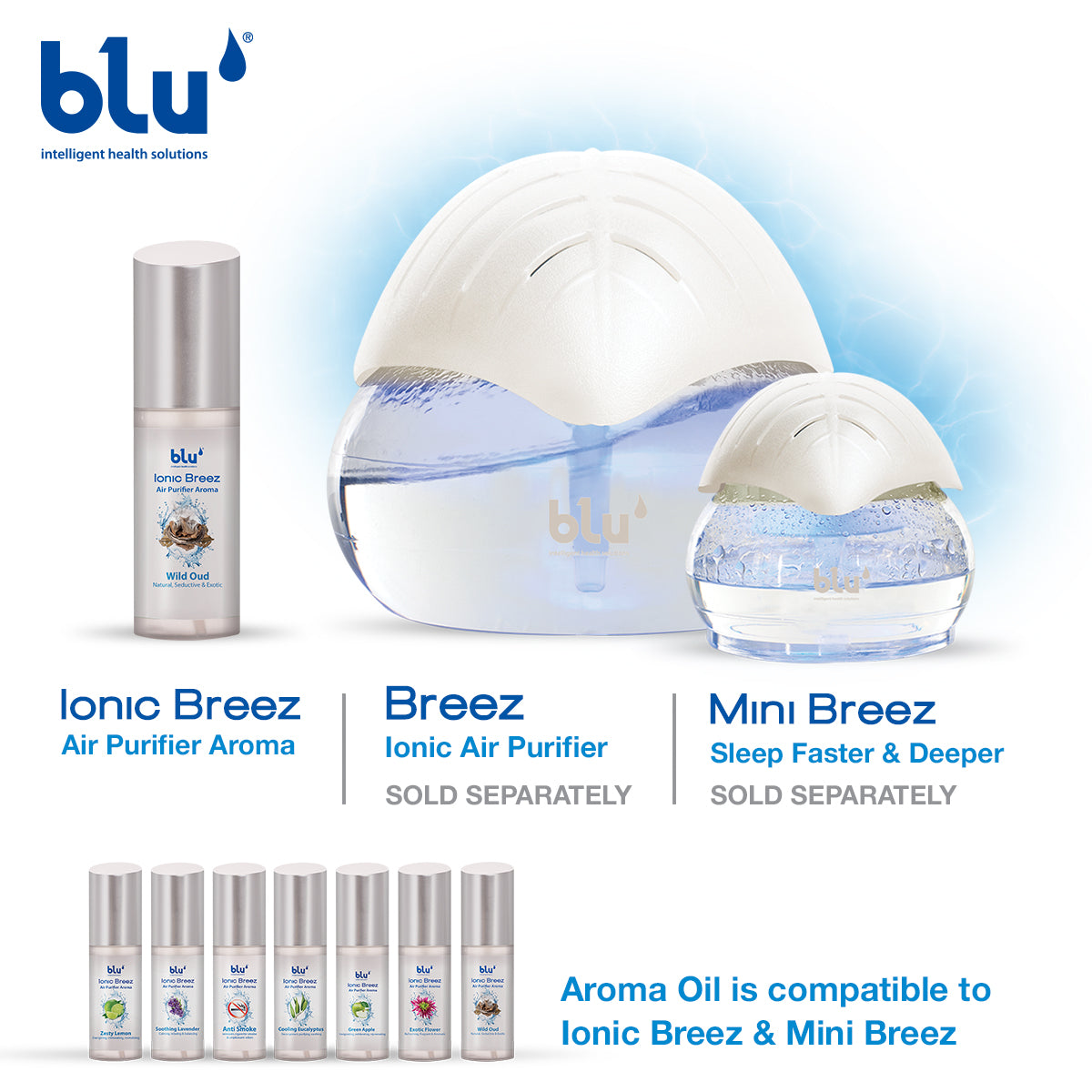 Blu Breez Ionic Breez Air Purifier Aroma Oil - 100ml