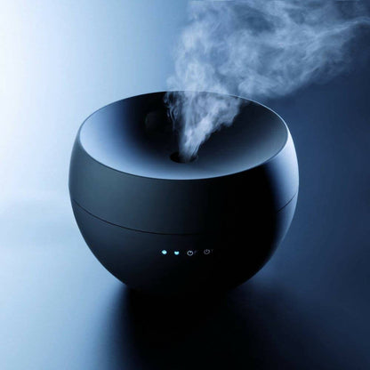 Stadler Form Jasmine Essential Oil Diffuser for Indoor Air Fragrance and Healthy Skin - black