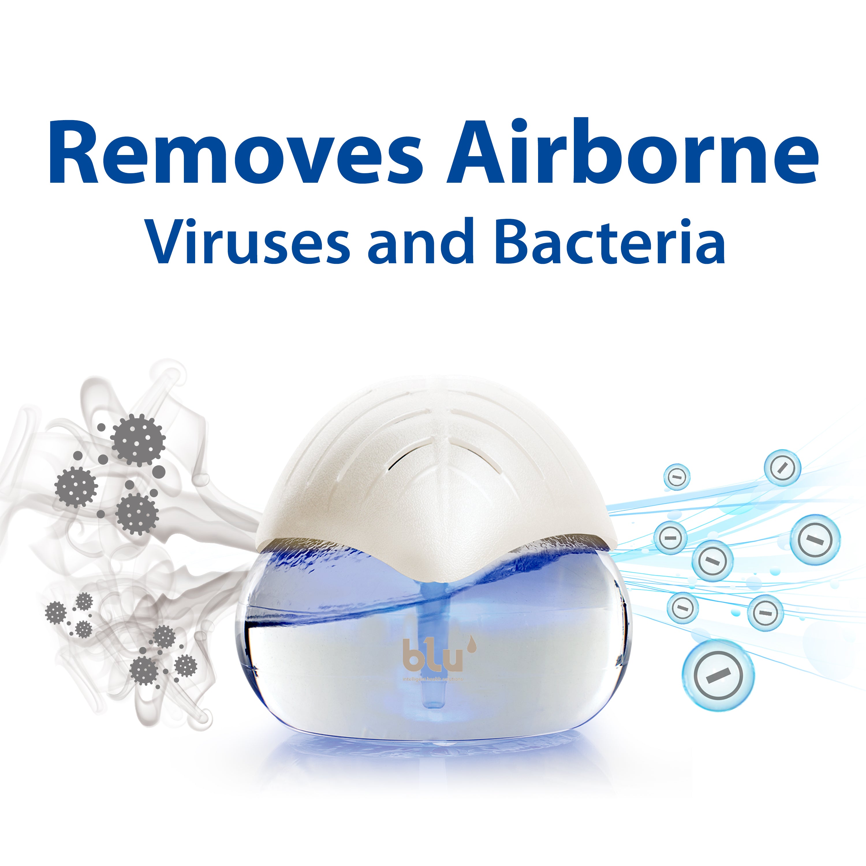 blu air purifier remove airborne viruses